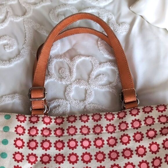 Orla Kiely Rare Floral Retro Canvas Tote - Picture 16 of 17